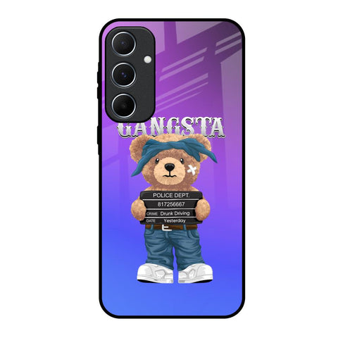 Gangsta Bear Glossy Case for Samsung Galaxy A55 5G
