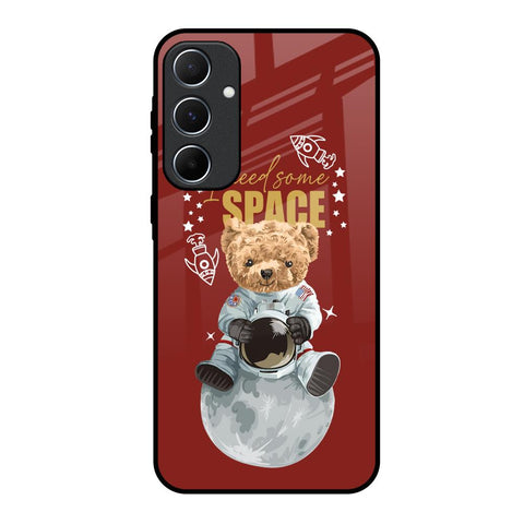 Astronaut Bear Glossy Case for Samsung Galaxy A55 5G