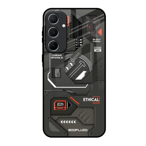 Tech Aesthetics Glossy Case for Samsung Galaxy A55 5G