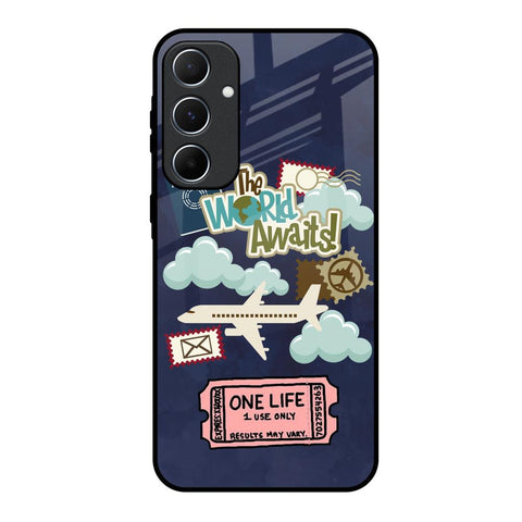 Tour The World Glossy Case For Samsung Galaxy A55 5G