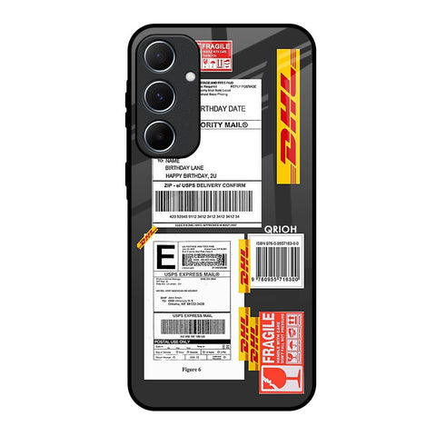 Cool Barcode Label Glossy Case For Samsung Galaxy A55 5G
