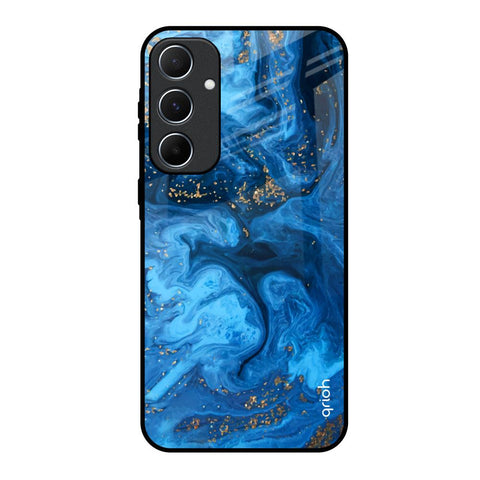 Gold Sprinkle Glossy Case for Samsung Galaxy A55 5G