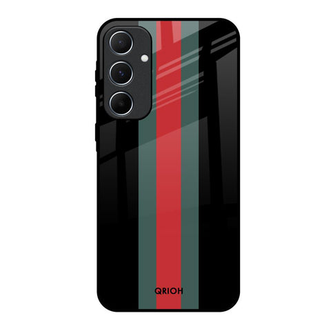 Vertical Stripes Glossy Case for Samsung Galaxy A55 5G