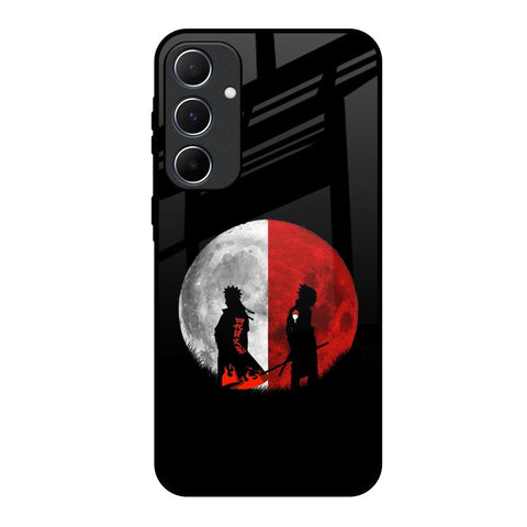 Anime Red Moon Glossy Case for Samsung Galaxy A55 5G