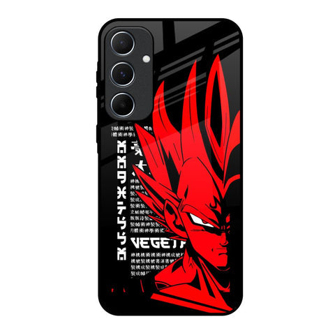 Red Vegeta Glossy Case for Samsung Galaxy A55 5G