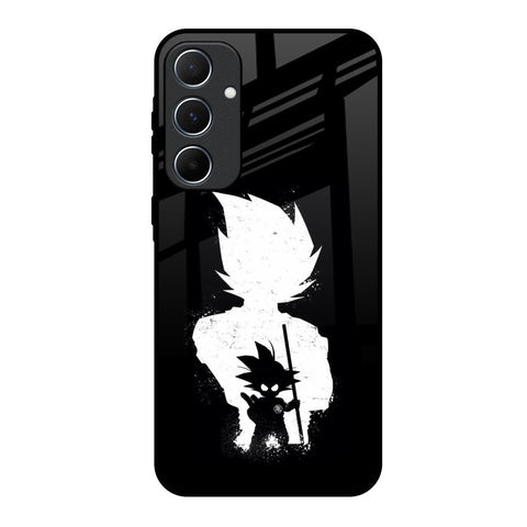 Monochrome Goku Glossy Case for Samsung Galaxy A55 5G