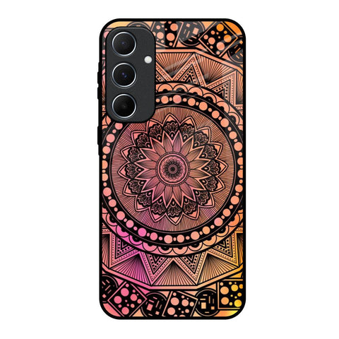Floral Mandala Glossy Case for Samsung Galaxy A55 5G