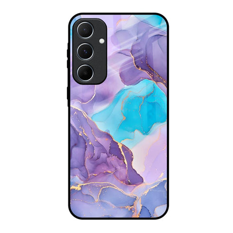 Alcohol ink Marble Glossy Case for Samsung Galaxy A55 5G