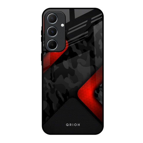 Modern Camo Abstract Glossy Case for Samsung Galaxy A55 5G