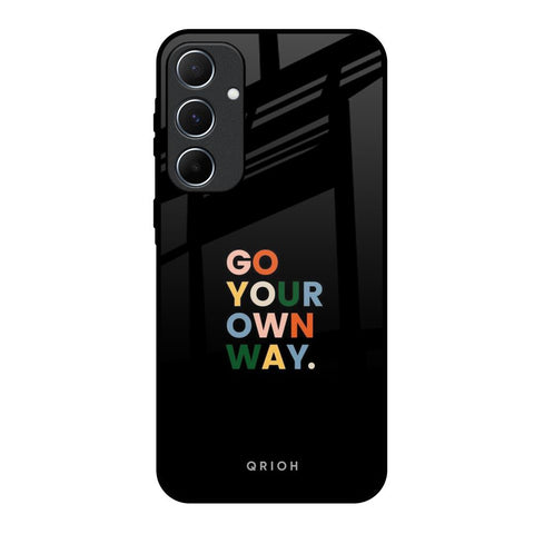 Go Your Own Way Glossy Case for Samsung Galaxy A55 5G