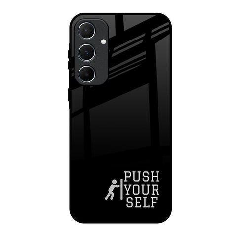 Push Your Self Glossy Case for Samsung Galaxy A55 5G