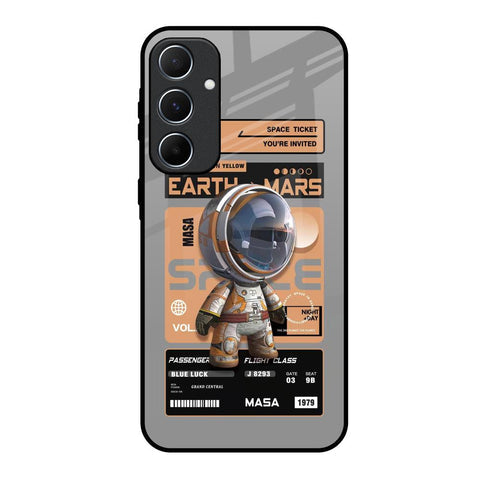 Space Ticket Glossy Case for Samsung Galaxy A55 5G