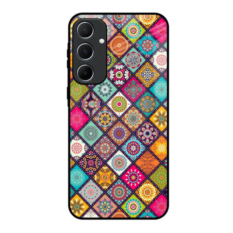 Multicolor Mandala Glossy Case for Samsung Galaxy A55 5G