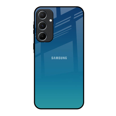 Celestial Blue Glossy Case For Samsung Galaxy A55 5G
