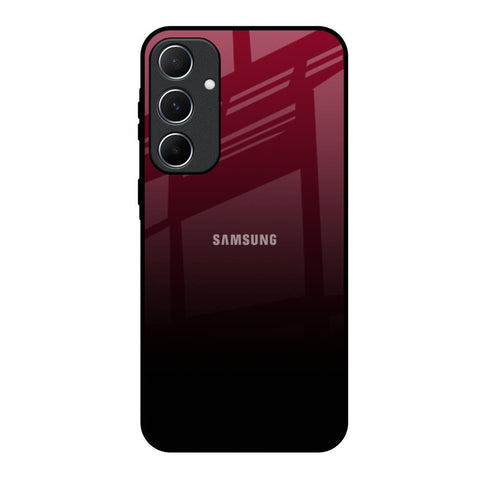 Wine Red Glossy Case For Samsung Galaxy A55 5G