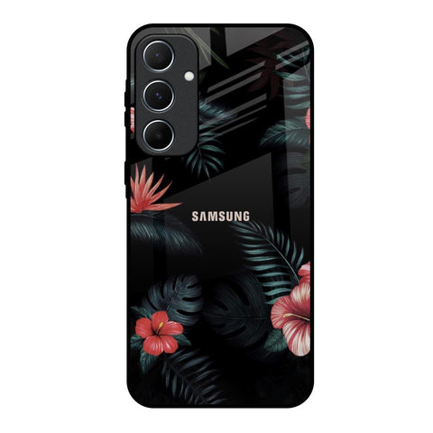 Tropical Art Flower Glossy Case for Samsung Galaxy A55 5G