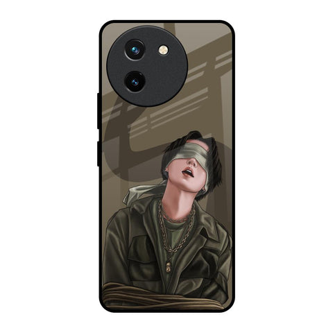 Blind Fold Glossy Case for Vivo T3X 5G