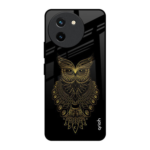 Golden Owl Glossy Case for Vivo T3X 5G