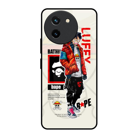 Bape Luffy Glossy Case for Vivo T3X 5G