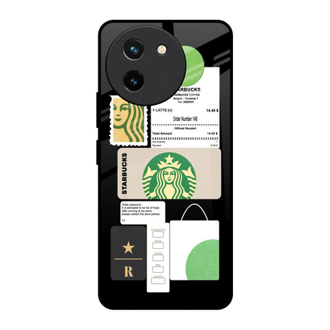 Coffee Latte Glossy Case for Vivo T3X 5G