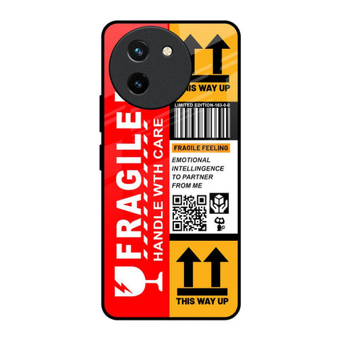 Handle With Care Glossy Case for Vivo T3X 5G