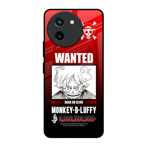 Luffy Wanted Glossy Case for Vivo T3X 5G
