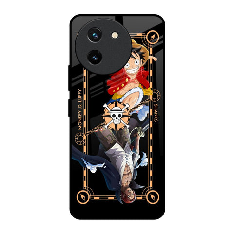 Shanks & Luffy Glossy Case for Vivo T3X 5G