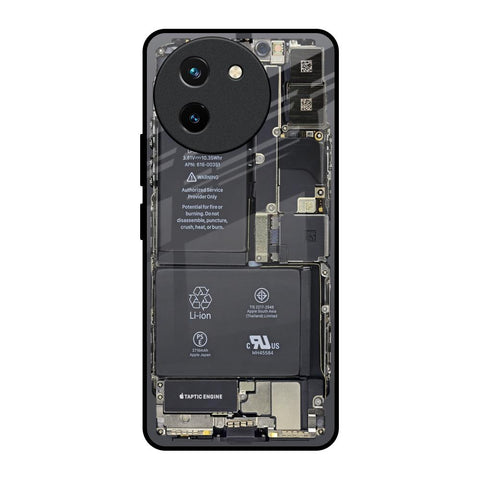 Skeleton Inside Glossy Case for Vivo T3X 5G