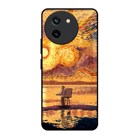 Sunset Vincent Glossy Case for Vivo T3X 5G
