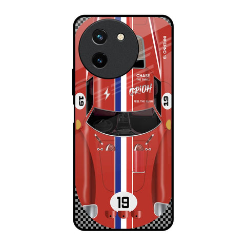 Racing Vintage Glossy Case for Vivo T3X 5G