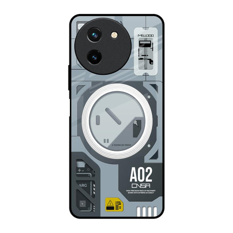 Modern Technology Glossy Case for Vivo T3X 5G