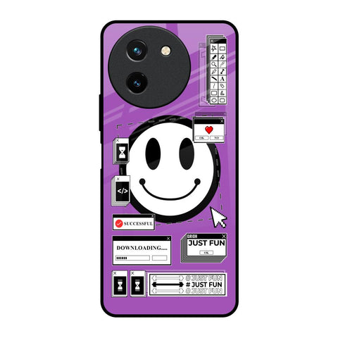 Code with Smile Glossy Case for Vivo T3X 5G
