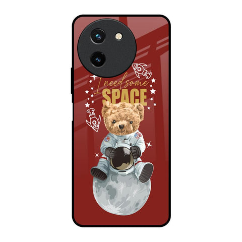 Astronaut Bear Glossy Case for Vivo T3X 5G
