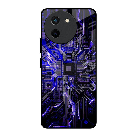 Techno Color Pattern Glossy Case For Vivo T3X 5G