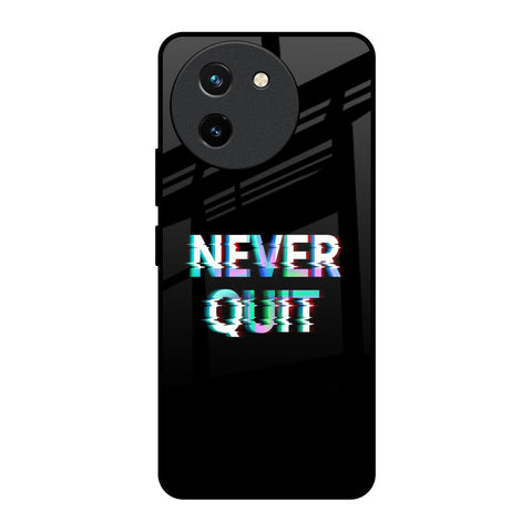 Never Quit Glossy Case For Vivo T3X 5G