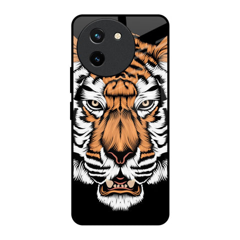 Angry Tiger Glossy Case For Vivo T3X 5G