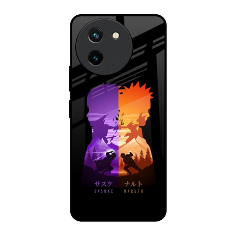 Minimalist Anime Glossy Case for Vivo T3X 5G