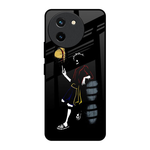 Luffy Line Art Glossy Case for Vivo T3X 5G
