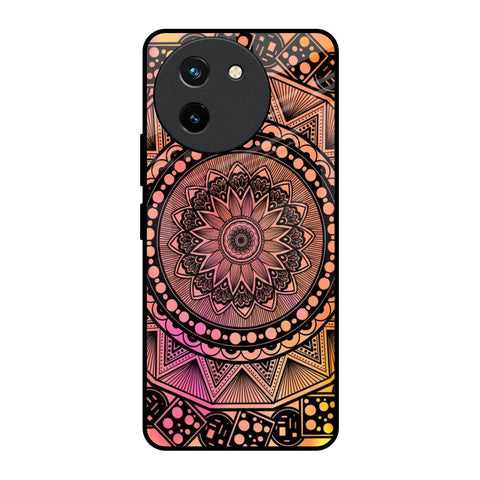 Floral Mandala Glossy Case for Vivo T3X 5G