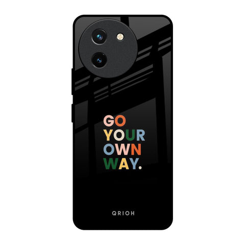 Go Your Own Way Glossy Case for Vivo T3X 5G