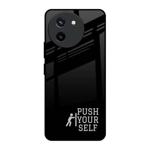 Push Your Self Glossy Case for Vivo T3X 5G