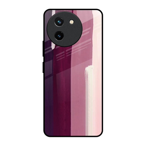 Brush Stroke Art Glossy Case for Vivo T3X 5G