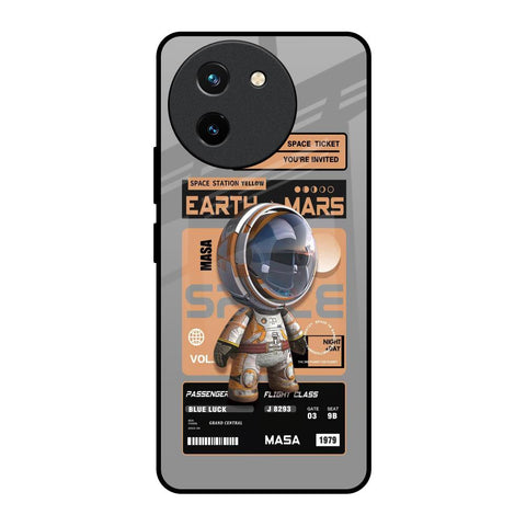 Space Ticket Glossy Case for Vivo T3X 5G
