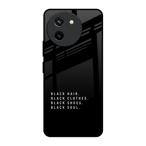 Black Soul Glossy Case for Vivo T3X 5G