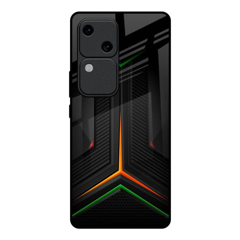 Modern Ultra Chevron Glossy Case for Vivo V30 5G
