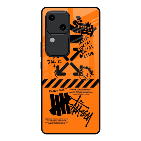 Anti Social Club Glossy Case for Vivo V30 5G