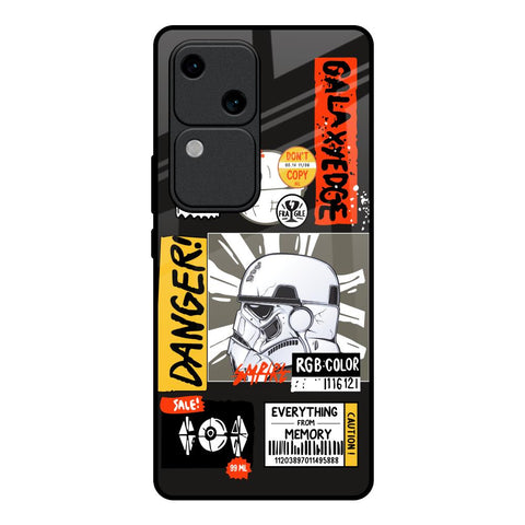 Galaxy Edge Glossy Case for Vivo V30 5G