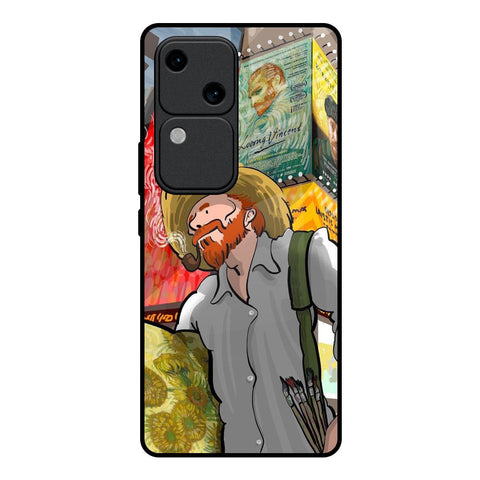 Loving Vincent Glossy Case for Vivo V30 5G