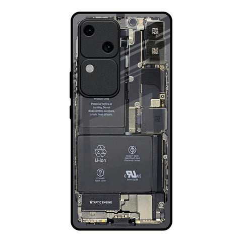 Skeleton Inside Glossy Case for Vivo V30 5G