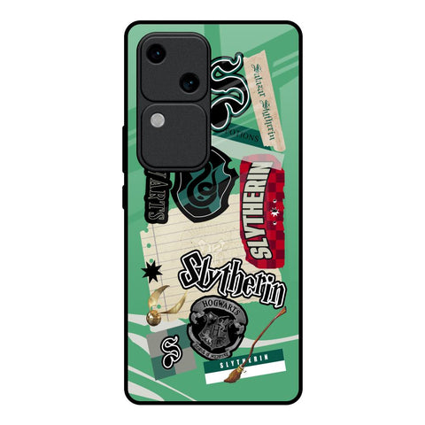 Slytherin Glossy Case for Vivo V30 5G